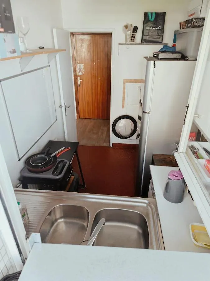 Montparnasse Vue Verdoyant París Apartamento